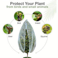 HARVESTNET - Drawstring mesh bags for breathable fruit tree protection