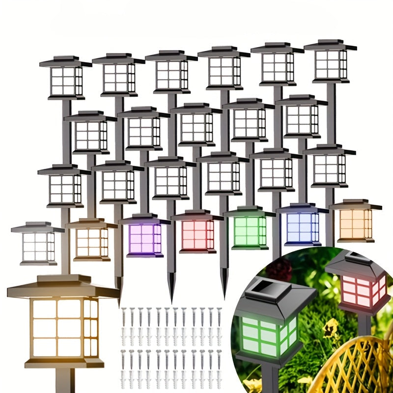 LUMIGARDEN – Multi Color Solar Lawn Pathway Lights