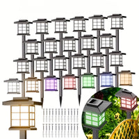 LUMIGARDEN – Multi Color Solar Lawn Pathway Lights