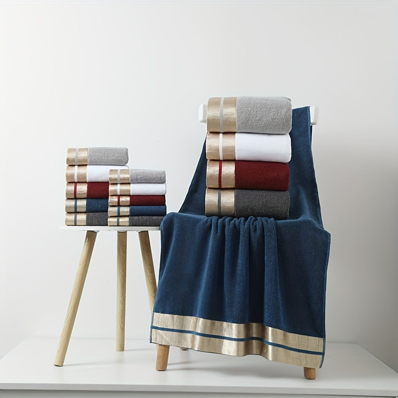 GOLDENWEAVE – Luxurious Soft Bathroom Towel Set Collection
