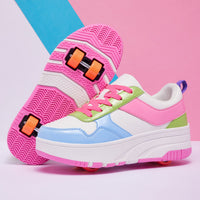 SKATEVIBE – Patchwork Outdoor Walking Sneakers