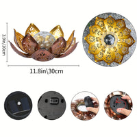 LOTUSORA – Solar Lotus Garden Lamp