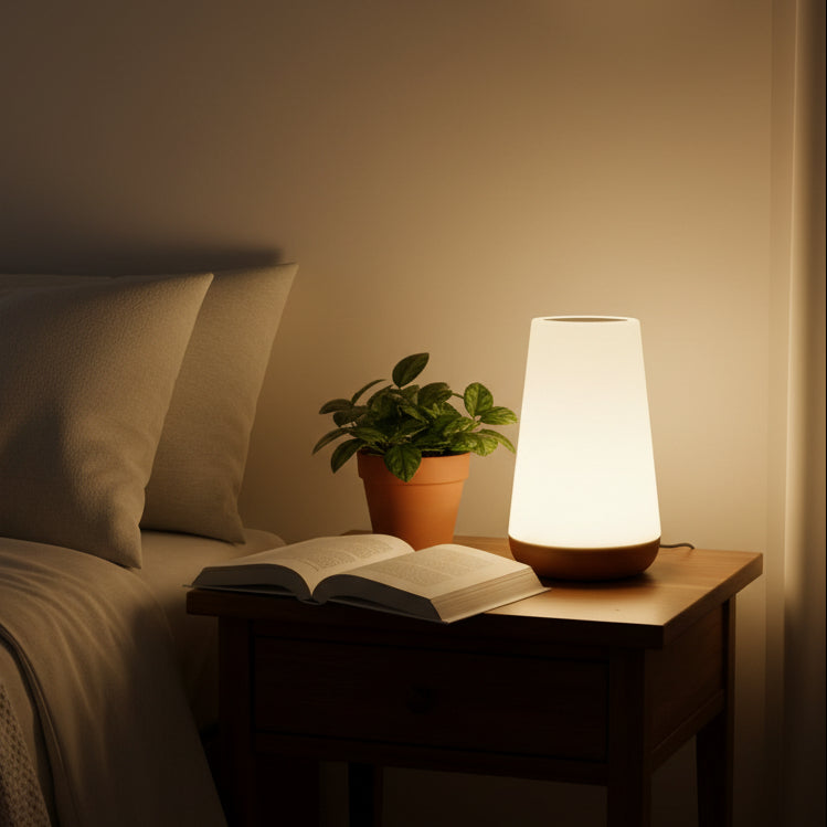 AMBIWAVE – Adjustable Touch Lamp for Warm and Colorful Lighting