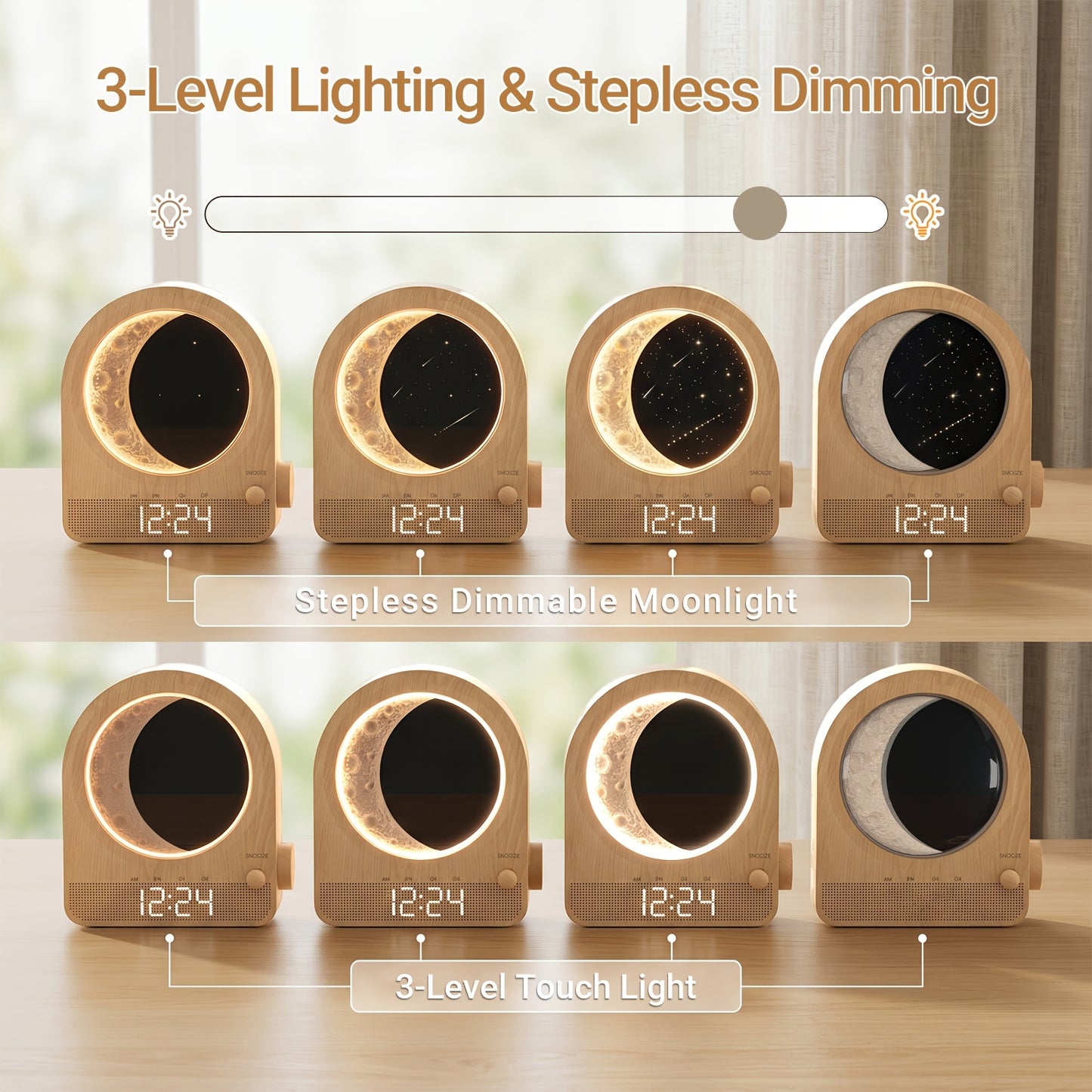 DAWNLUME – Sunrise Light and White Noise Machine for Restful Sleep