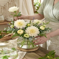 ZENORA – Glass Vase for Statement Greenery and Serene Interiors