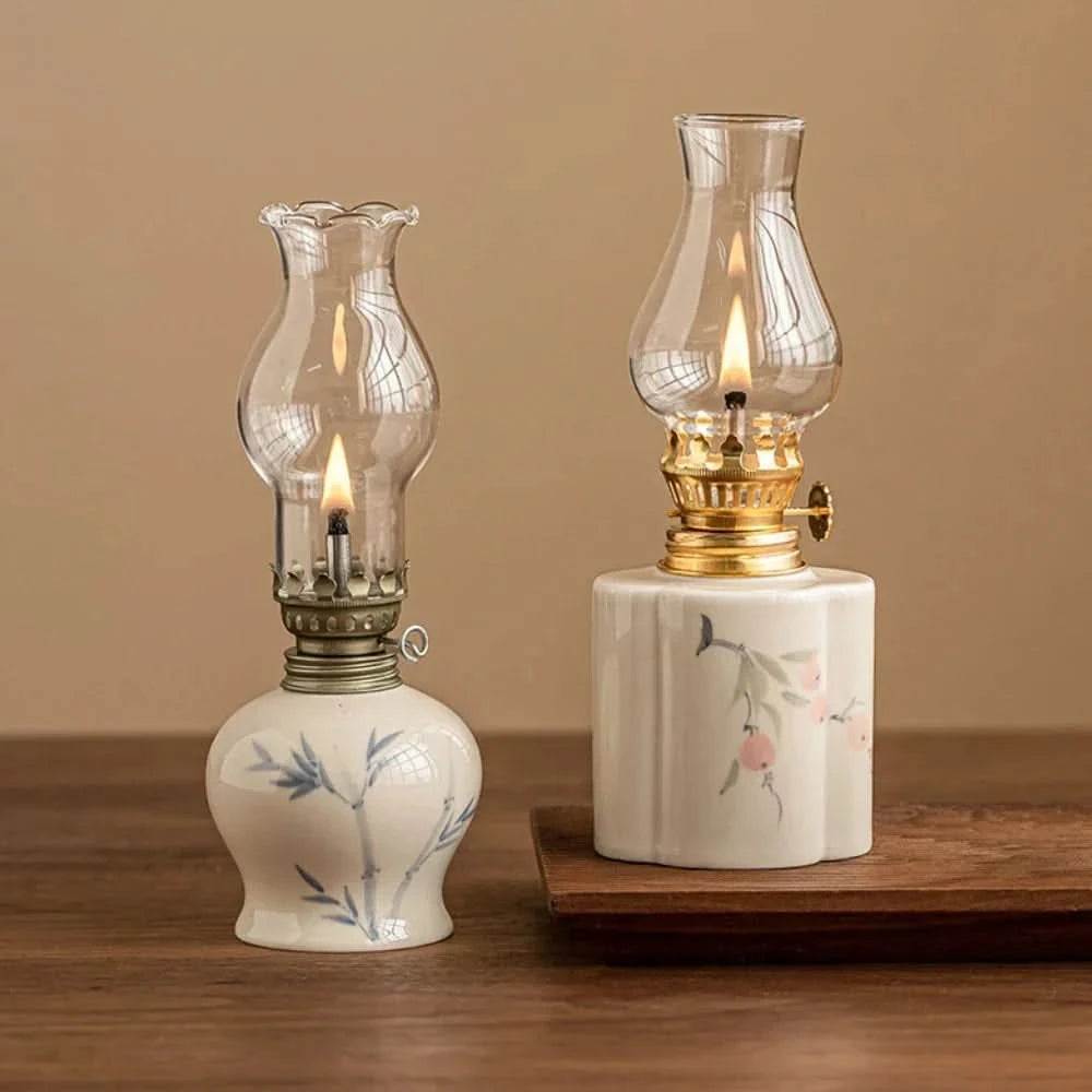 OILAVENORA – Lanterna decorativa a olio per un’illuminazione d’atmosfera calda