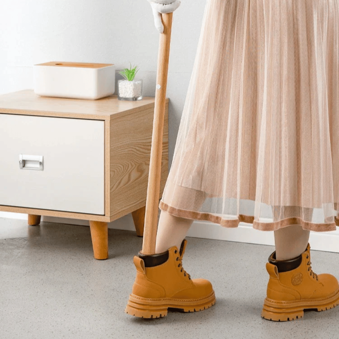 WOODSTEP – Magnetic Wooden Shoehorn