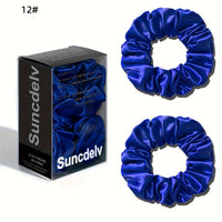 HAIRNOVA – 2-Pack Minimalist Hair Scrunchies