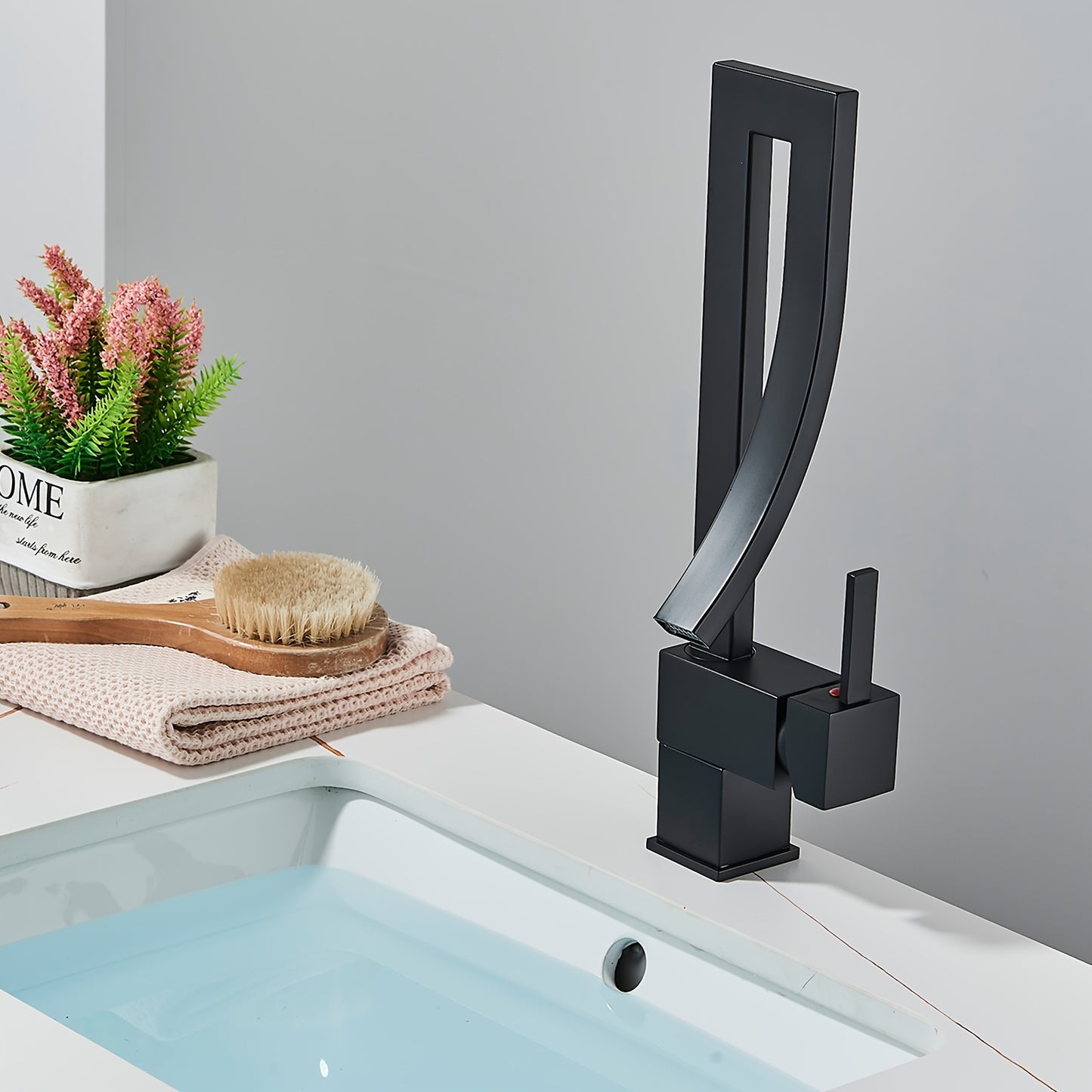 VELARIS - Modern Waterfall Basin Faucet