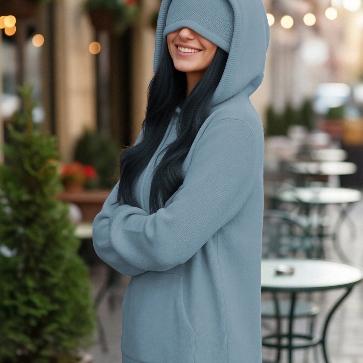 LAZYLOOP – Loose Pullover Hoodie