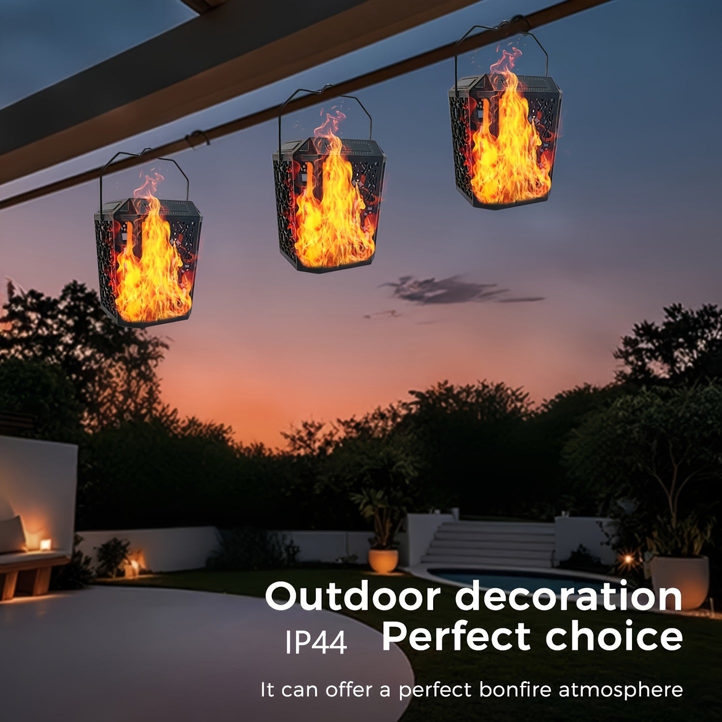 TORCHLUME – Flickering Solar Torch Lamp