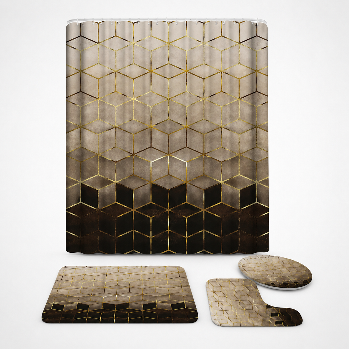 MARESSA – Marble Print Waterproof Top for Refined Outdoor Style
