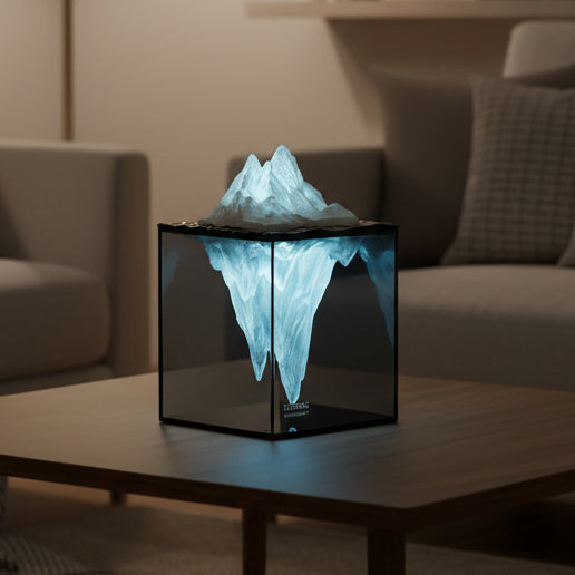 ICELUMA – Visual Meditation Night Light for Relaxing Ambient Spaces
