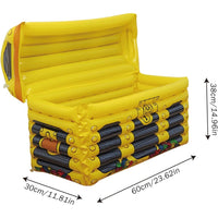 Treasura - Inflatable Pirate Treasure Chest Cooler