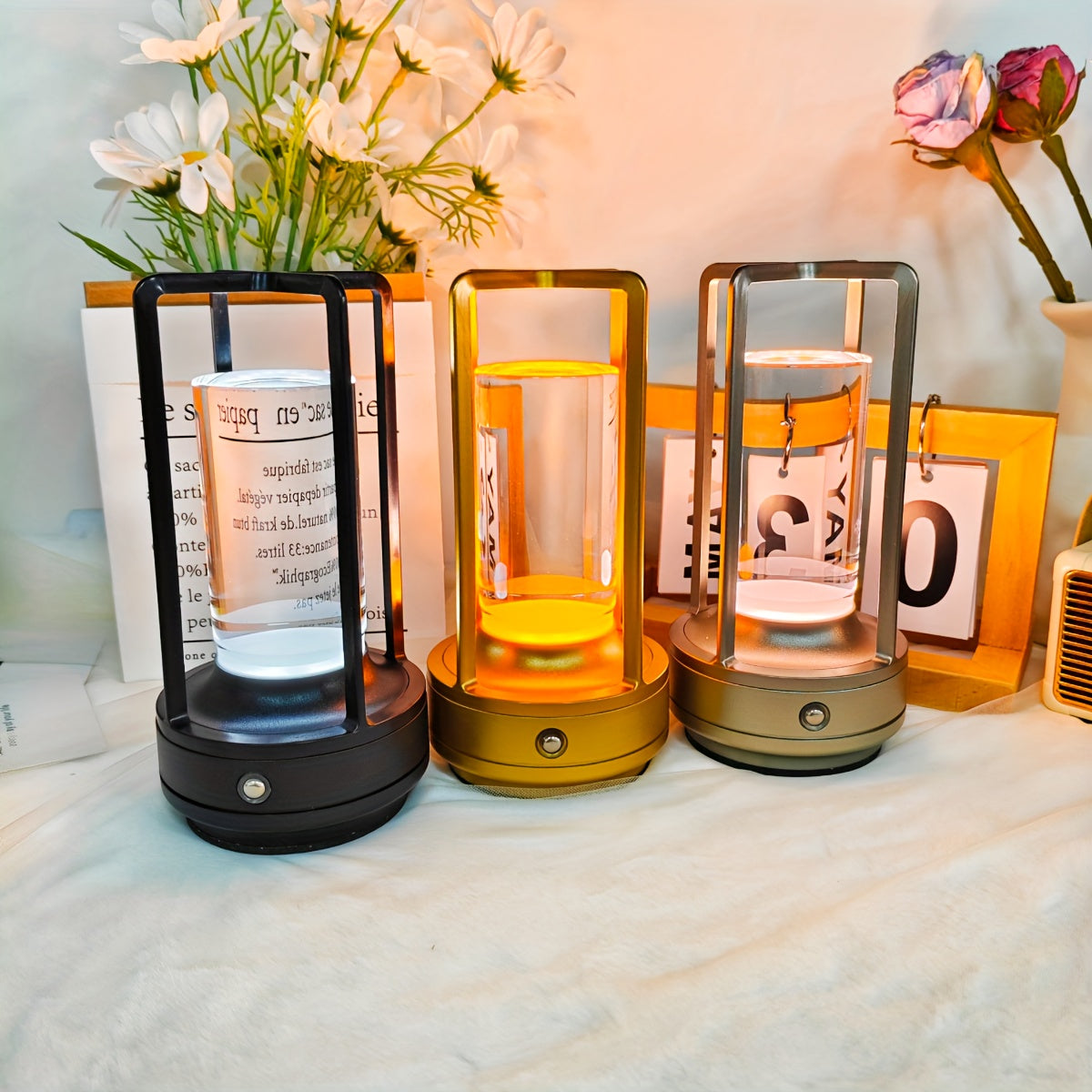 VINTALUX – Rechargeable Vintage Table Lamp