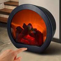FLAREHEARTH – Vintage Flame Lamp for Cozy Indoor Ambience