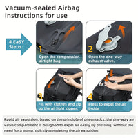 PACKSMART – Travel Vacuum Backpack Set
