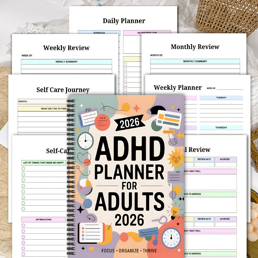 DAILYSTRUCT - ADHD productivity planner for structured daily and weekly organization