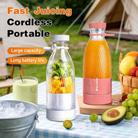 BLENDNOVA – Portable Rechargeable Juicer Blender for Travel Drinks