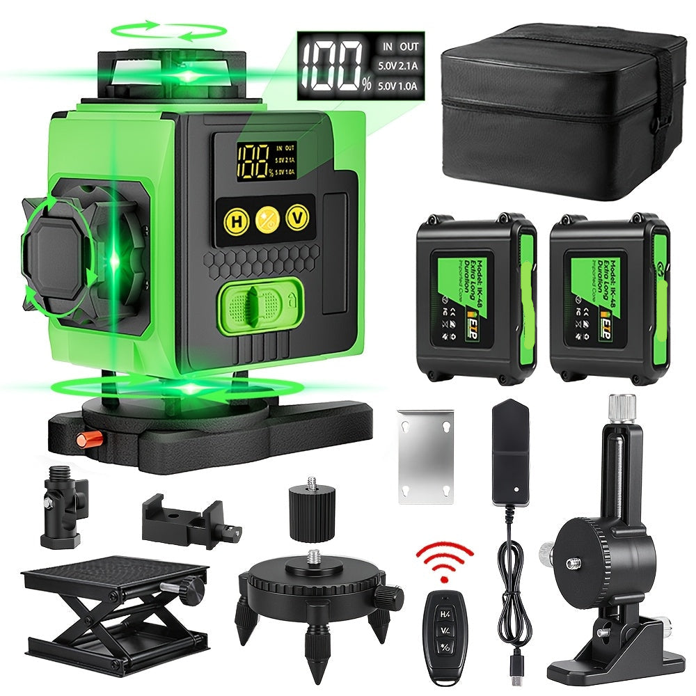LEVELVEX – 360 Laser Level Tool for Precision Construction Alignment