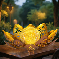 LOTUSORA – Solar Lotus Garden Lamp
