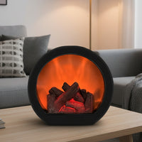 FLAREHEARTH – Vintage Flame Lamp for Cozy Indoor Ambience