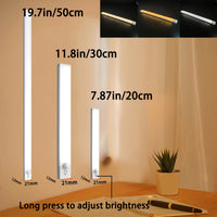 MOTIONLUX - Smart motion sensor LED night light with USB rechargeable battery and adjustable brightness