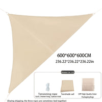 SHADETRIA – Triangle Sunshade Sail