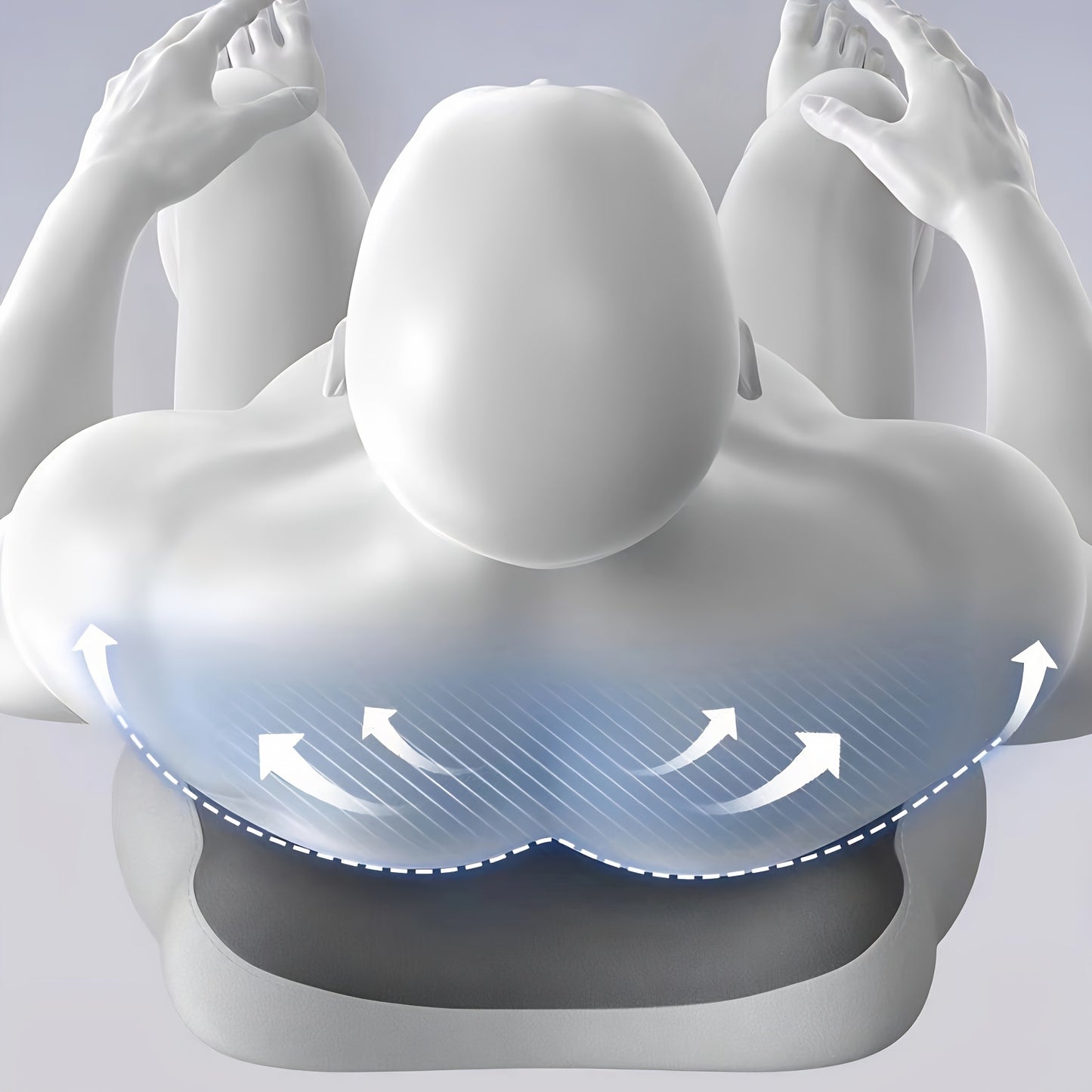 LUMBAREST – Portable Lumbar Support Pillow