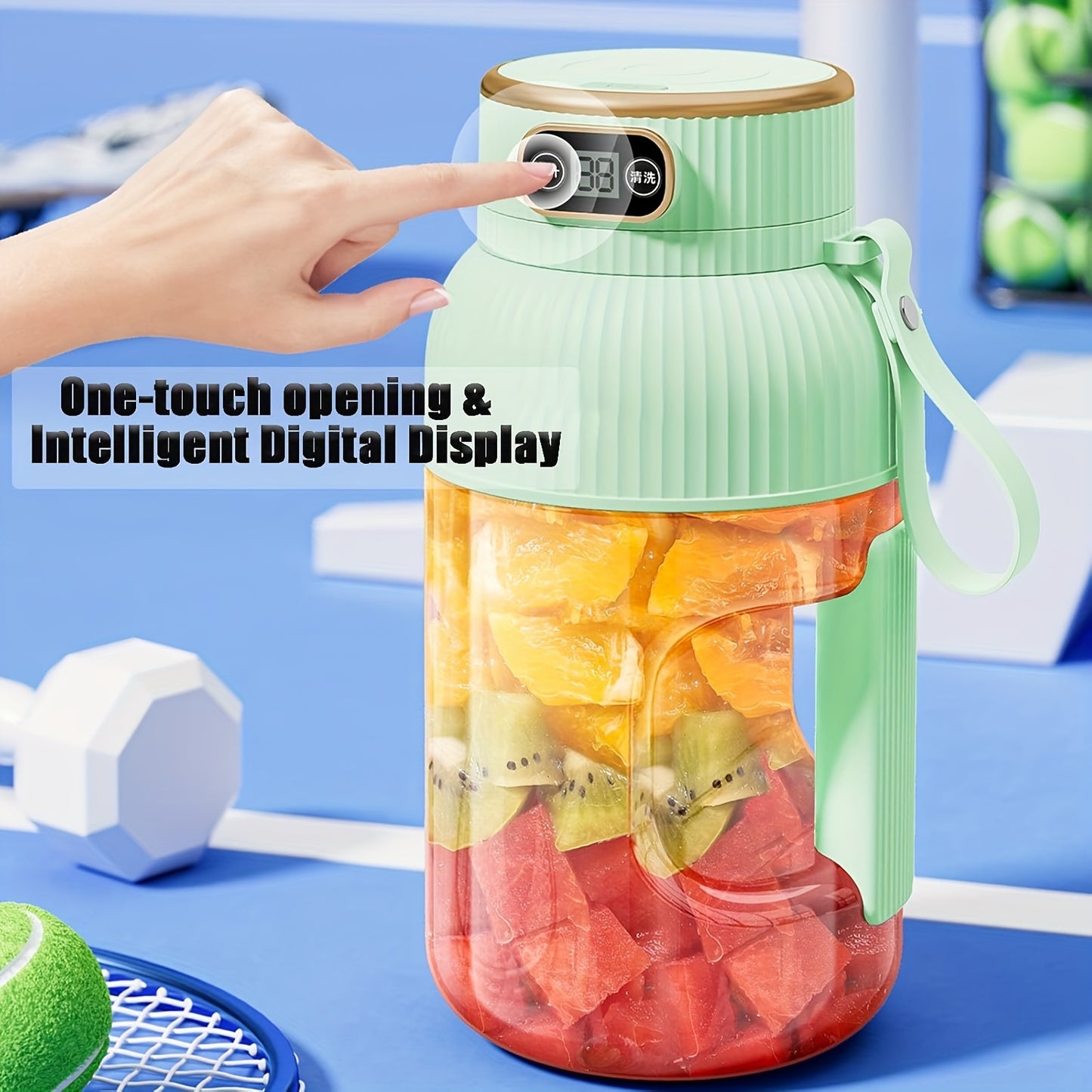 JUICENOVA – Upgraded Portable Juicer Blender for Fresh Drinks
