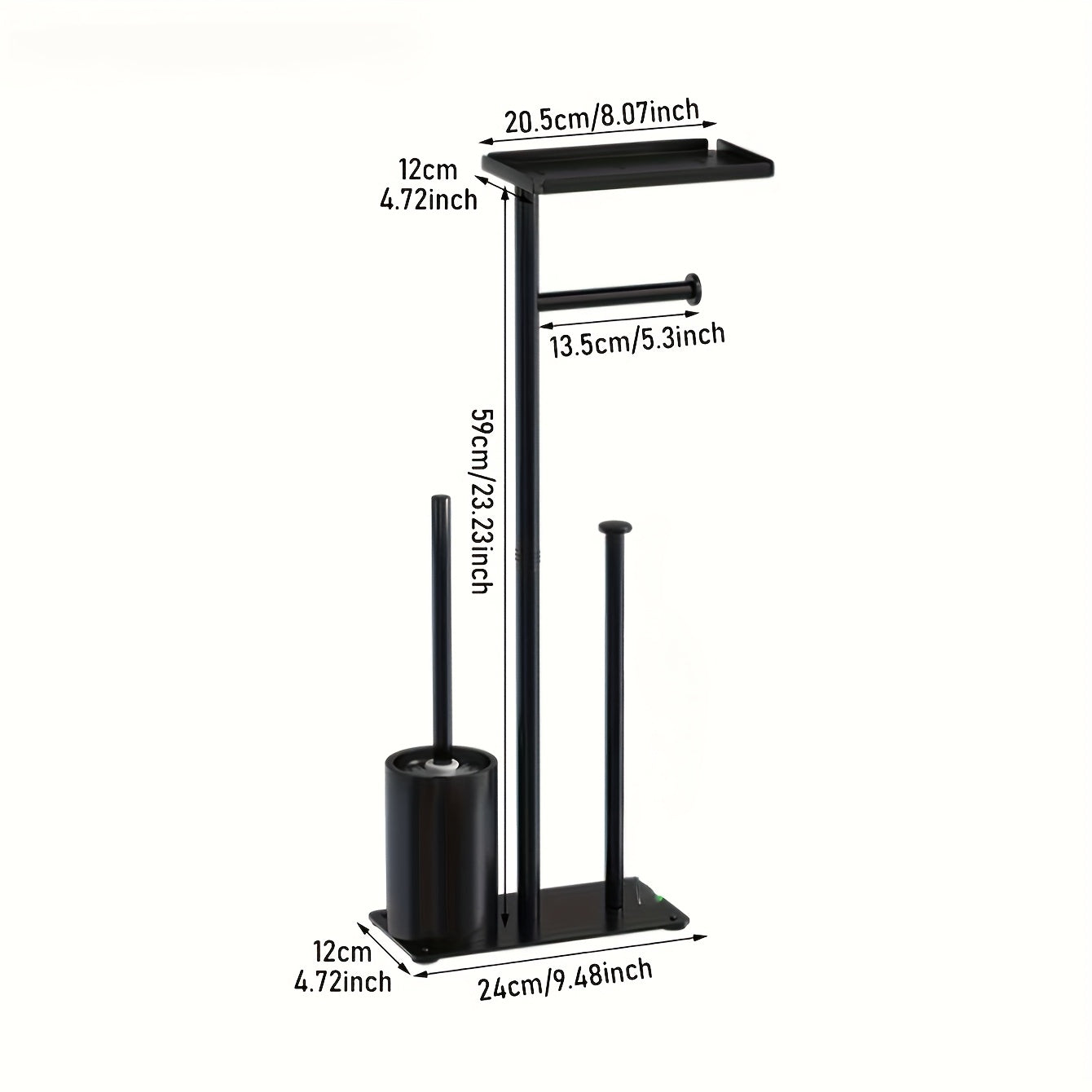 ROLLVEX – Freestanding Tissue Holder with Convenient Storage Space