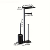 ROLLVEX – Freestanding Tissue Holder with Convenient Storage Space