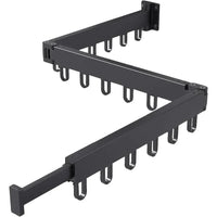 RAILCOVE – Foldable Wall Drying Rack for Compact Laundry Organization
