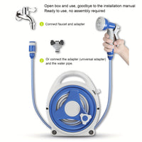 FLEXREEL – Retractable Garden Hose Reel for Easy Outdoor Watering