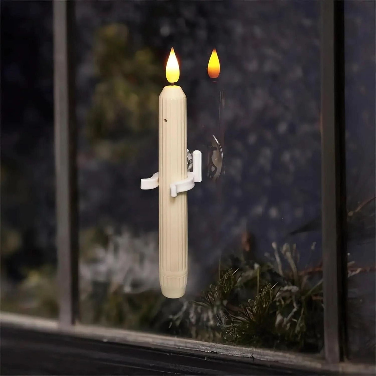 FLICKERELIA – Candele da finestra LED senza fiamma per una calda luce serale