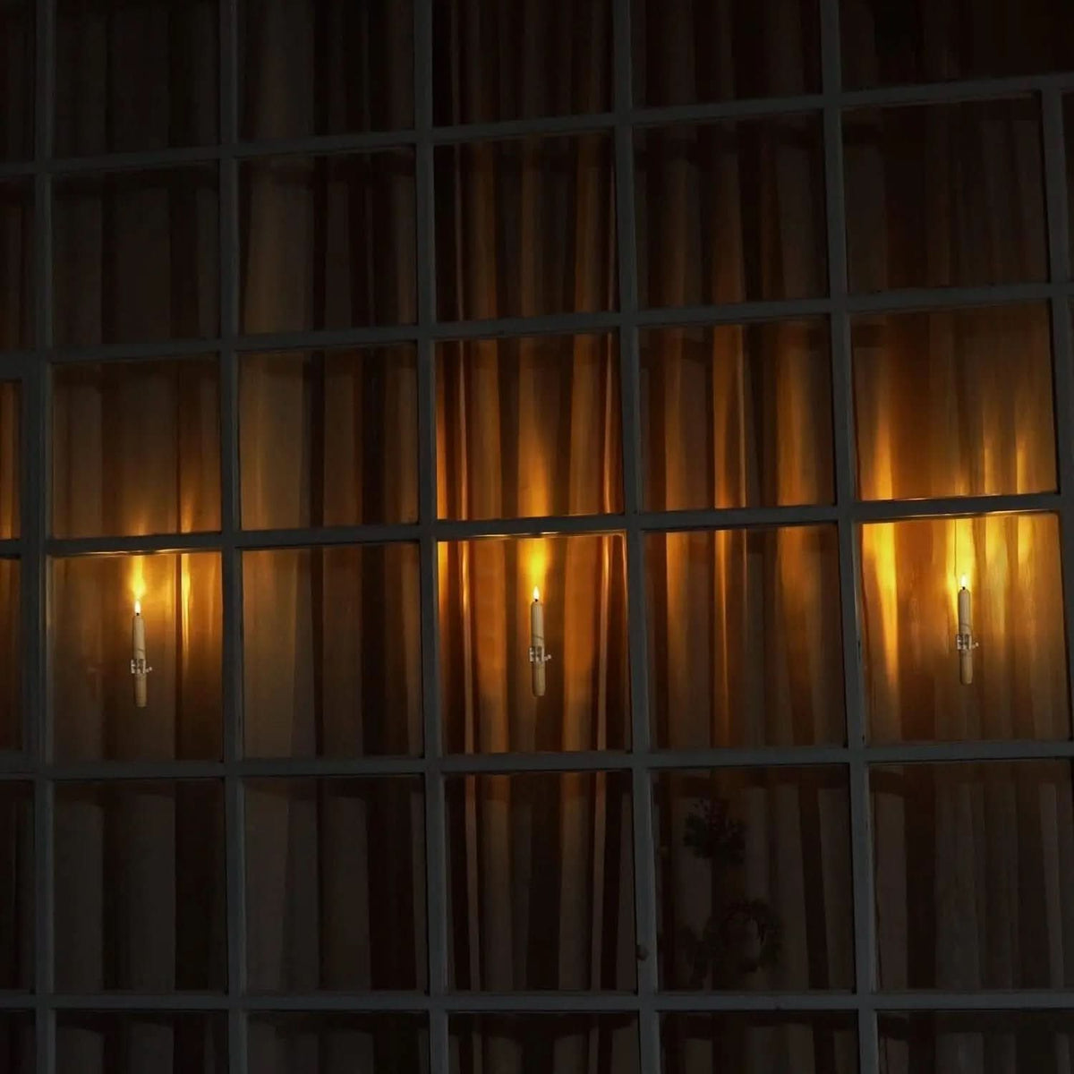 FLICKERELIA – Candele da finestra LED senza fiamma per una calda luce serale