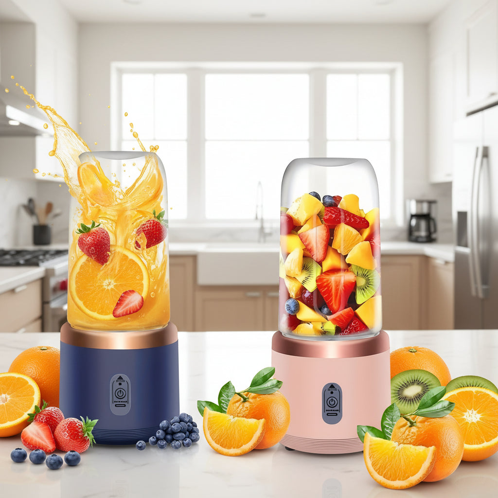 FRUITWAVE – USB Rechargeable Juicing Cup for Outdoor and Office Use