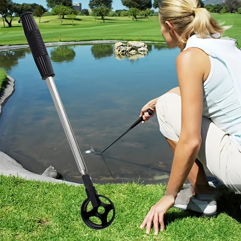 Golfora - Telescopic Stainless Steel Golf Ball Retriever