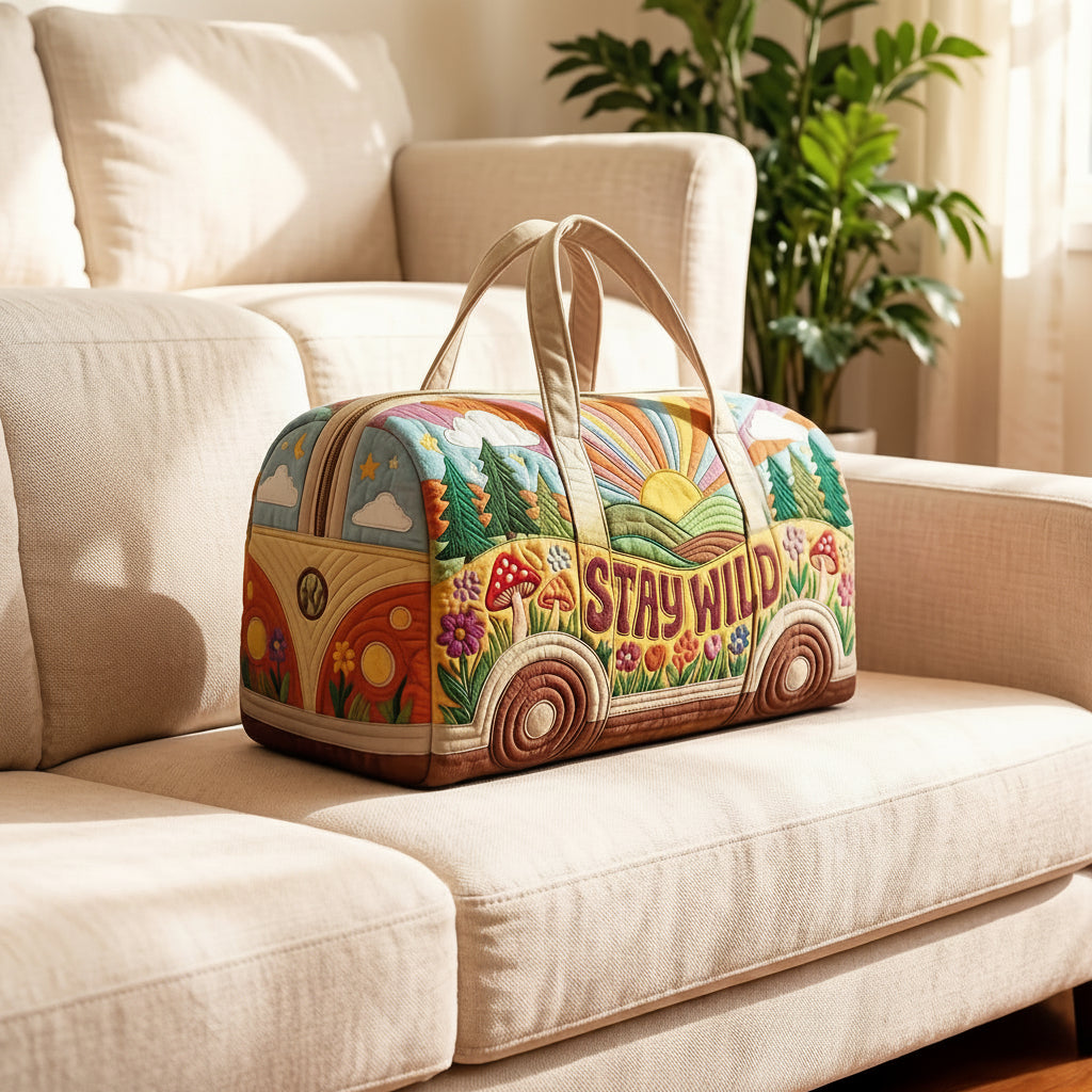 WILDROAM – Vintage Travel Tote Bag with Free Spirited Style