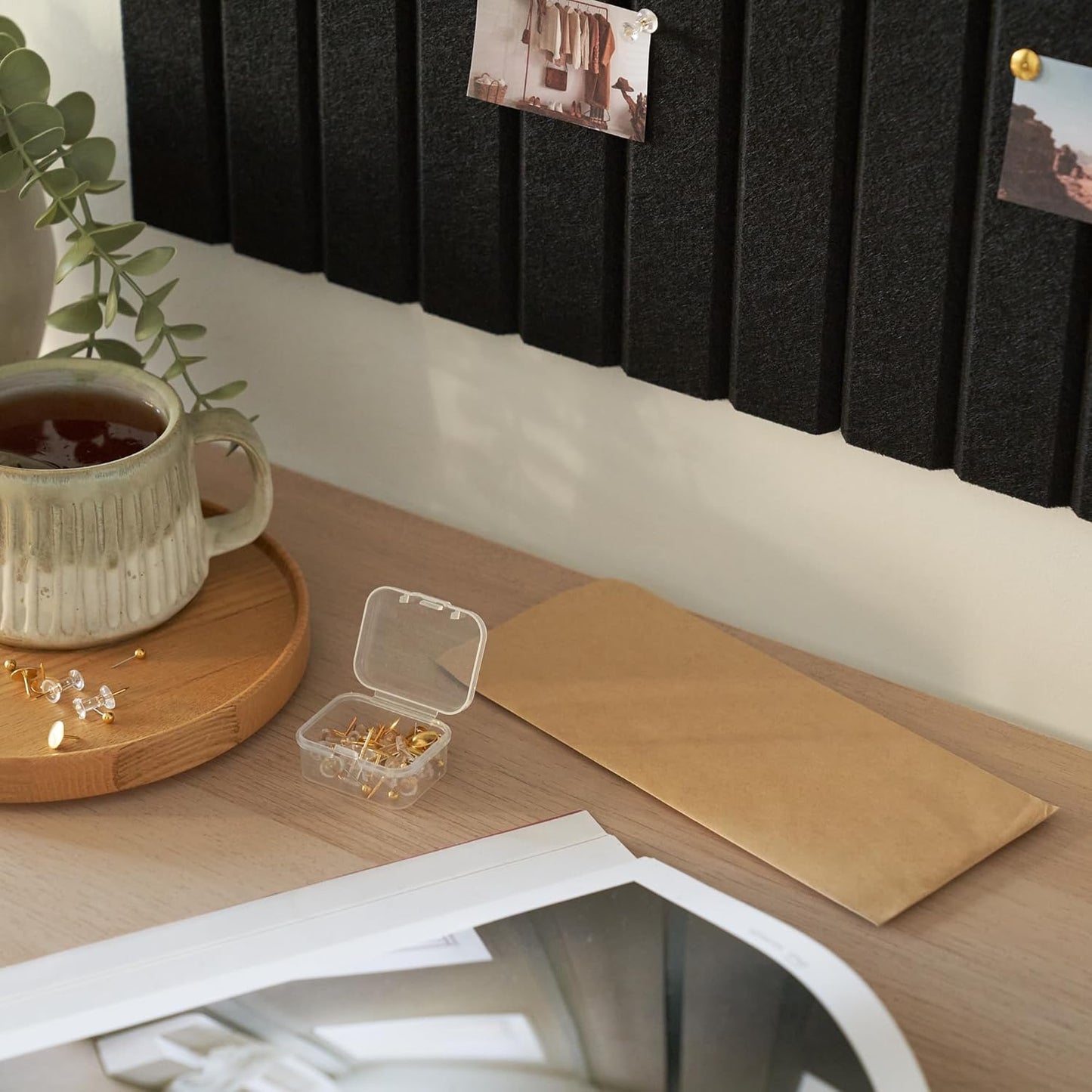 FELTOVA – Large Arched Felt Board for Stylish Wall Displays