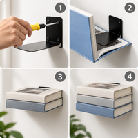 BOOKLOFT – Floating Book Shelf for Space-Saving Storage