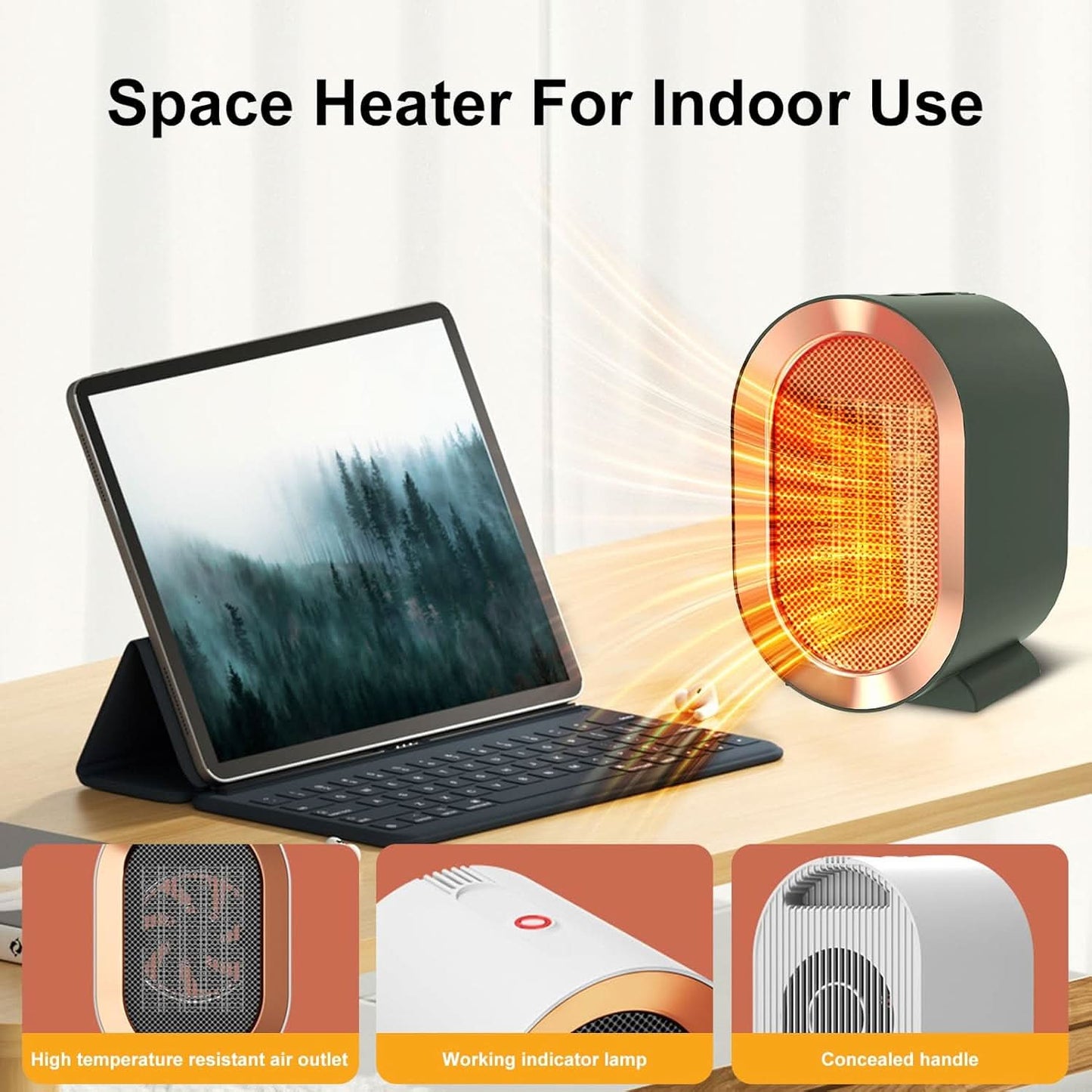 WARMORA – Compact Heater for Cozy Living Spaces