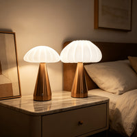UMBRALUX – Umbrella Table Lamp for Elegant Night Lighting