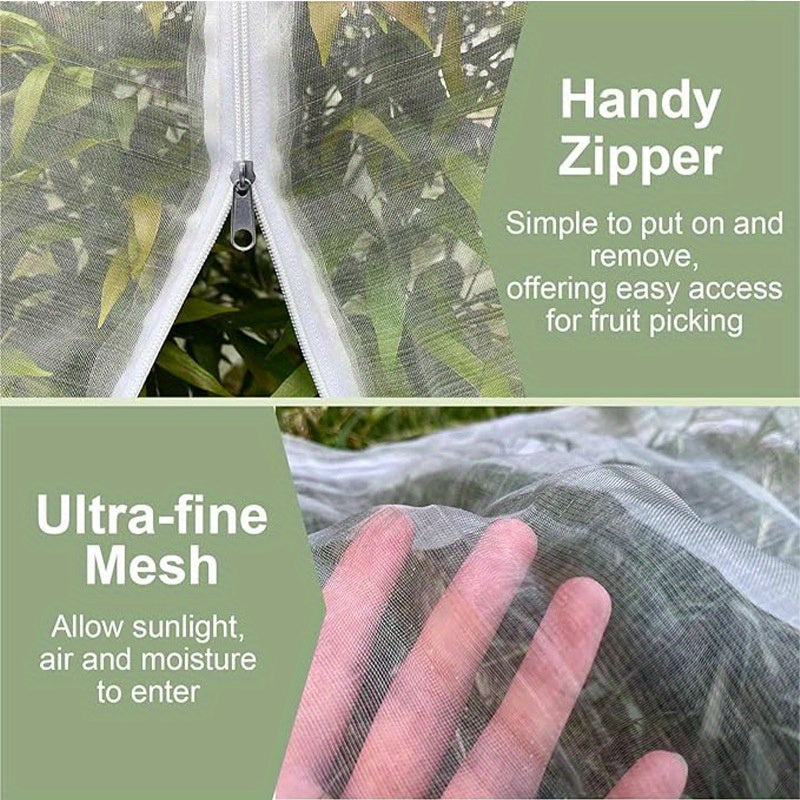HARVESTNET - Drawstring mesh bags for breathable fruit tree protection