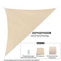 SHADETRIA – Triangle Sunshade Sail