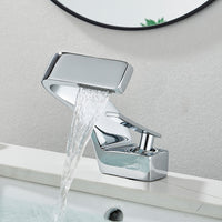 CASCADELUX - Modern Waterfall Bathroom Faucet