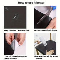 LEATHVEX – Extra Large Faux Leather Repair Patch for DIY Restoration