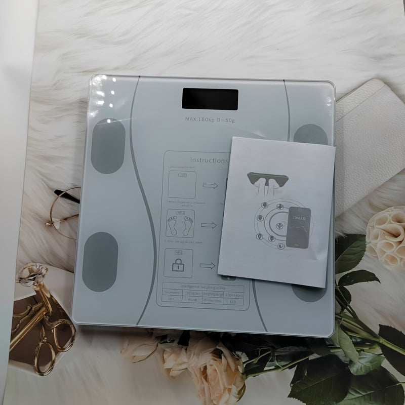 FITTRACK - Smart body weight scale with LCD display for daily health monitoring
