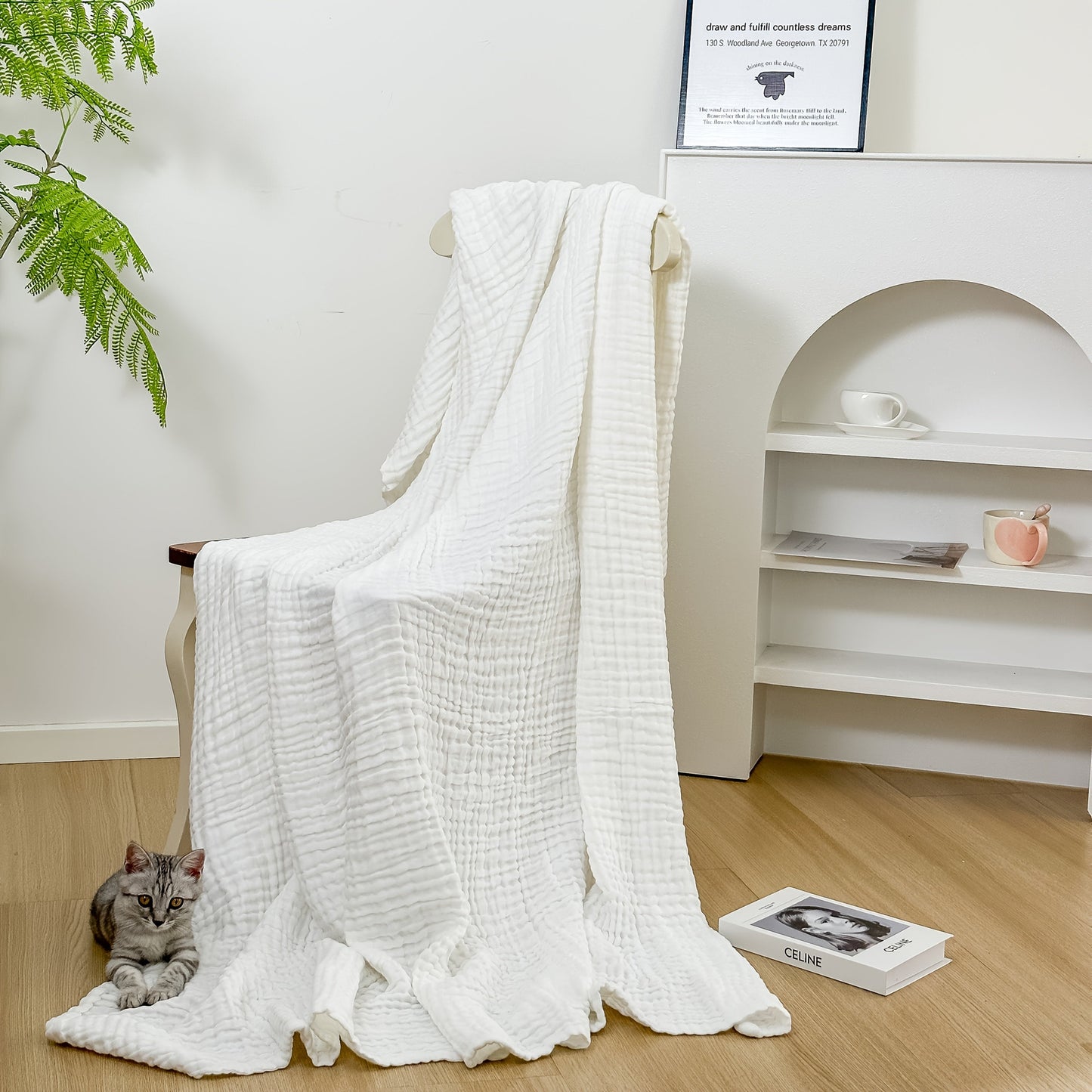 AIRFLOW – Ultra-Breathable 6-Layer Blanket for Year-Round Comfort