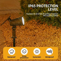 LUMITREE – RGB Solar Spotlight Set for Trees and Backyard Decor